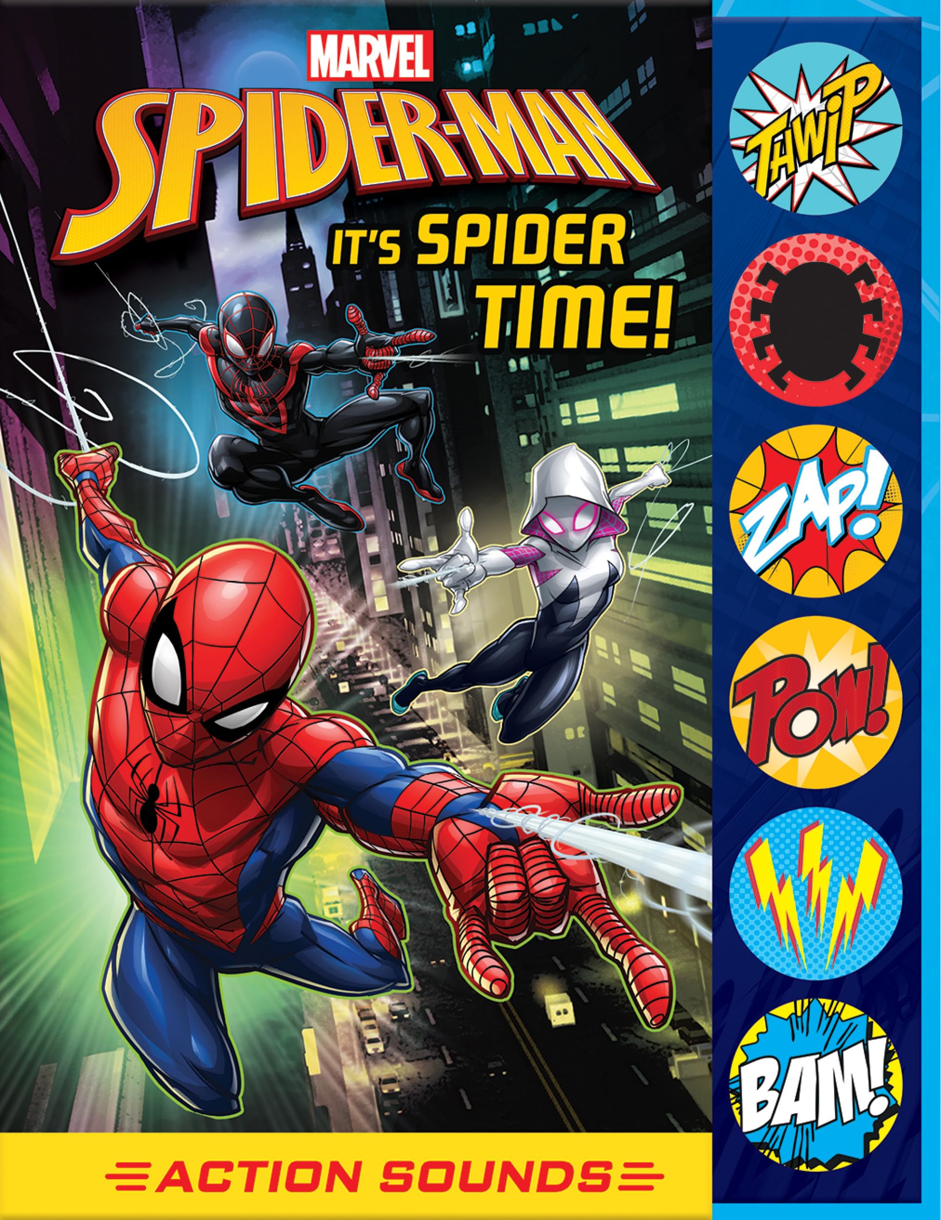 PI Kids Marvel Spider-Man: It's Spider Time!: Action Sounds