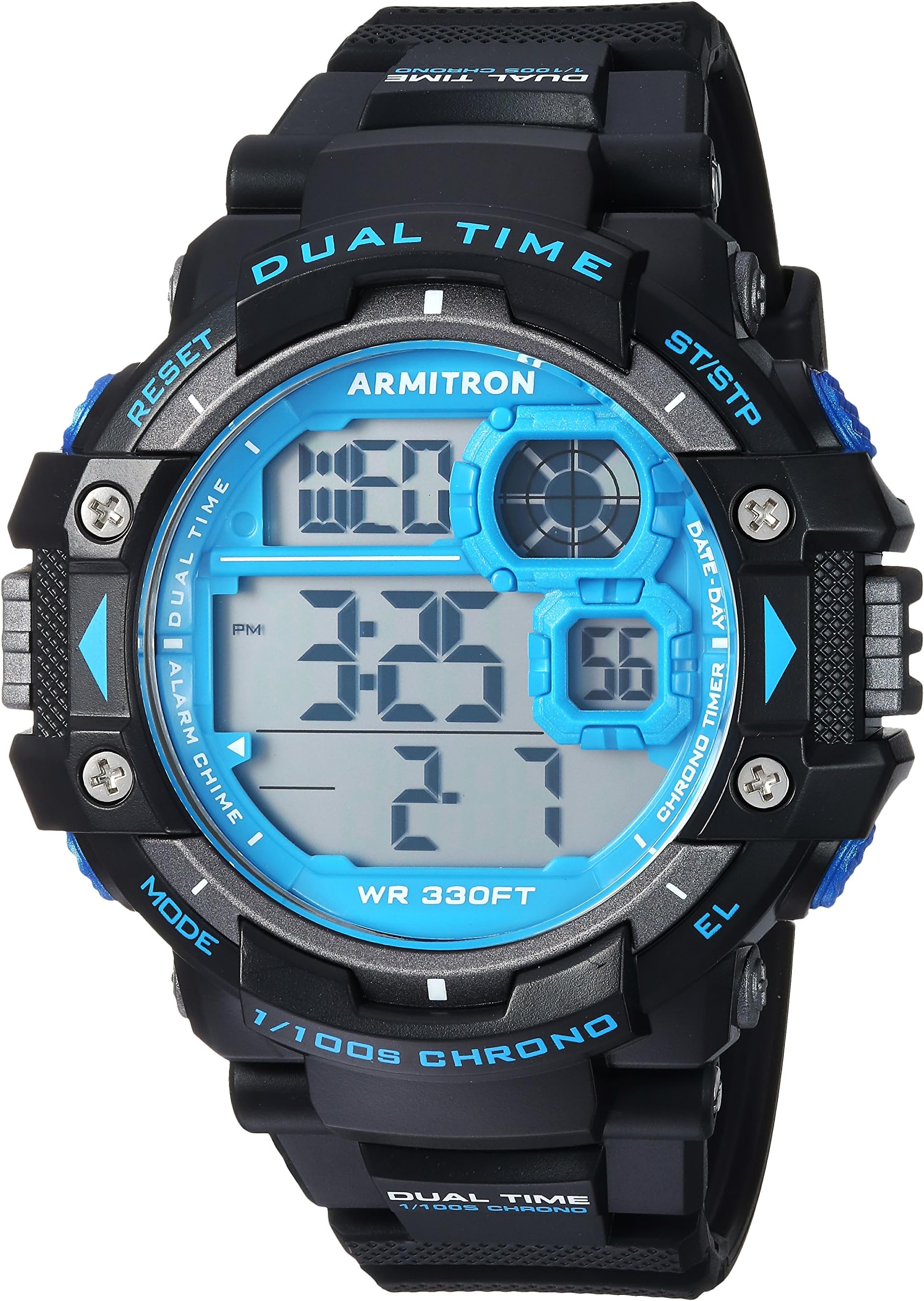 Armitron Sport Men's Digital Chronograph Resin Strap Watch, 40/8309