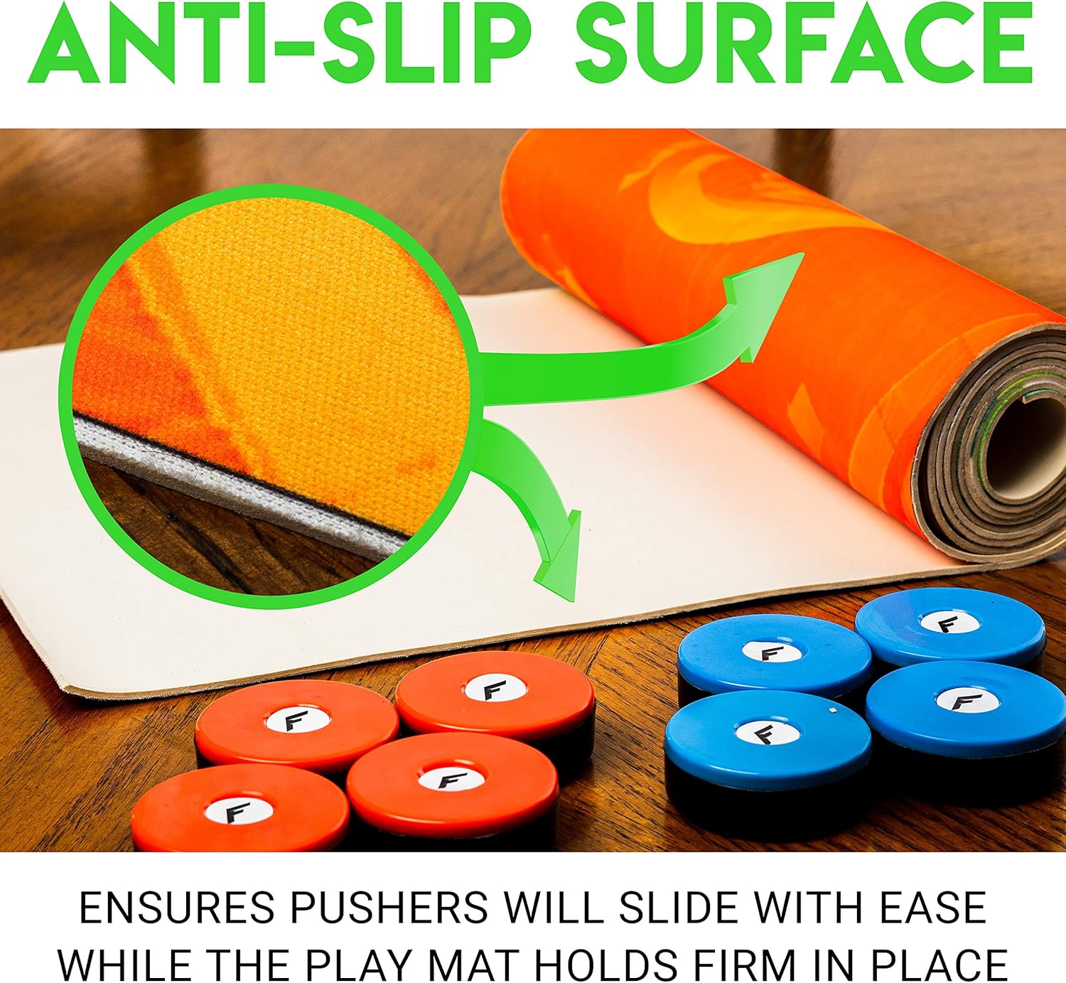 Buy Franklin Sports Shuffleboard Table Game Mats Tabletop