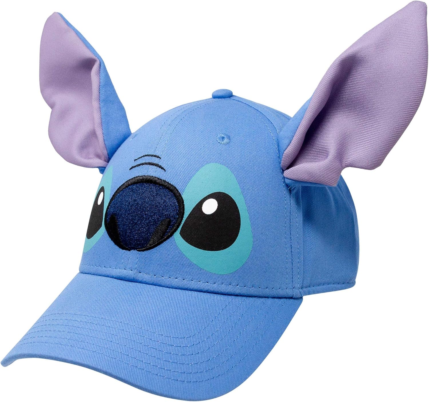 Lilo and Stitch Character Adjustable Blue Disney Strapback Hat