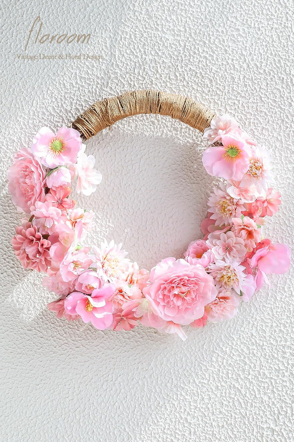 Floroom Mini Artificial Flower Heads Pink & Blush Fake Peony Daisy Rose Multicolor Small Faux Silk Flower Heads for Cake Craft Garland Wedding Party Graduation Cap DIY Home Decoration, 0.8"-3.6" - Image 4