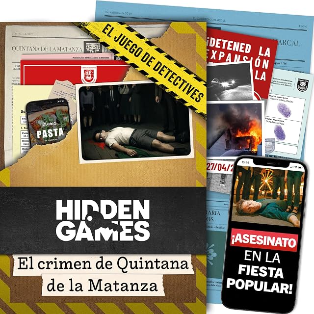Hidden Games Escena del Crimen – El Crimen de Quintana de la Matanza