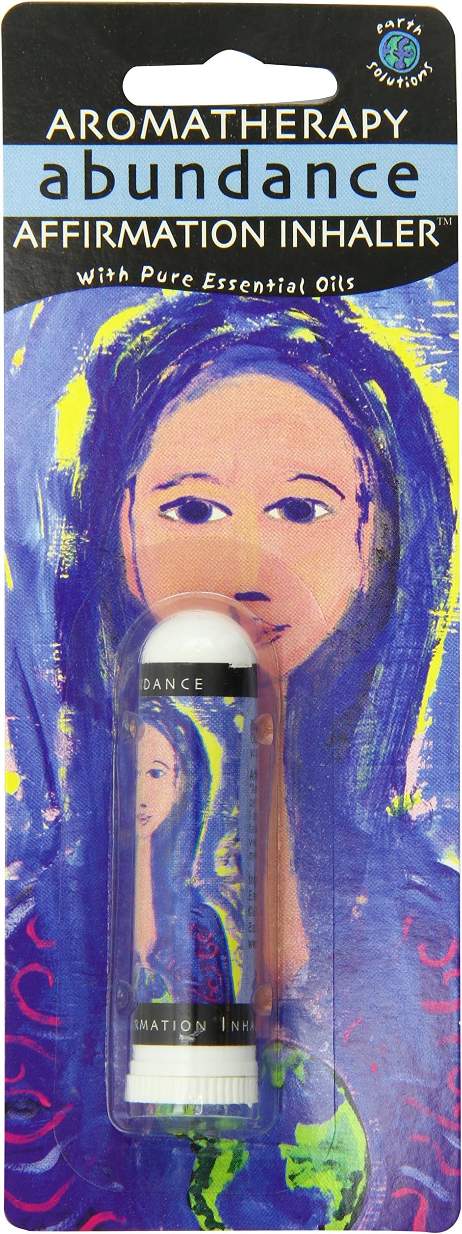 Abundance Aromatherapy Essential Oils Scent Inhaler | A Plant Derived Extract for Manifestation | A Therapeutic Grade Essential Oils Inhaler with An Affirmation for Greater Success (ES)