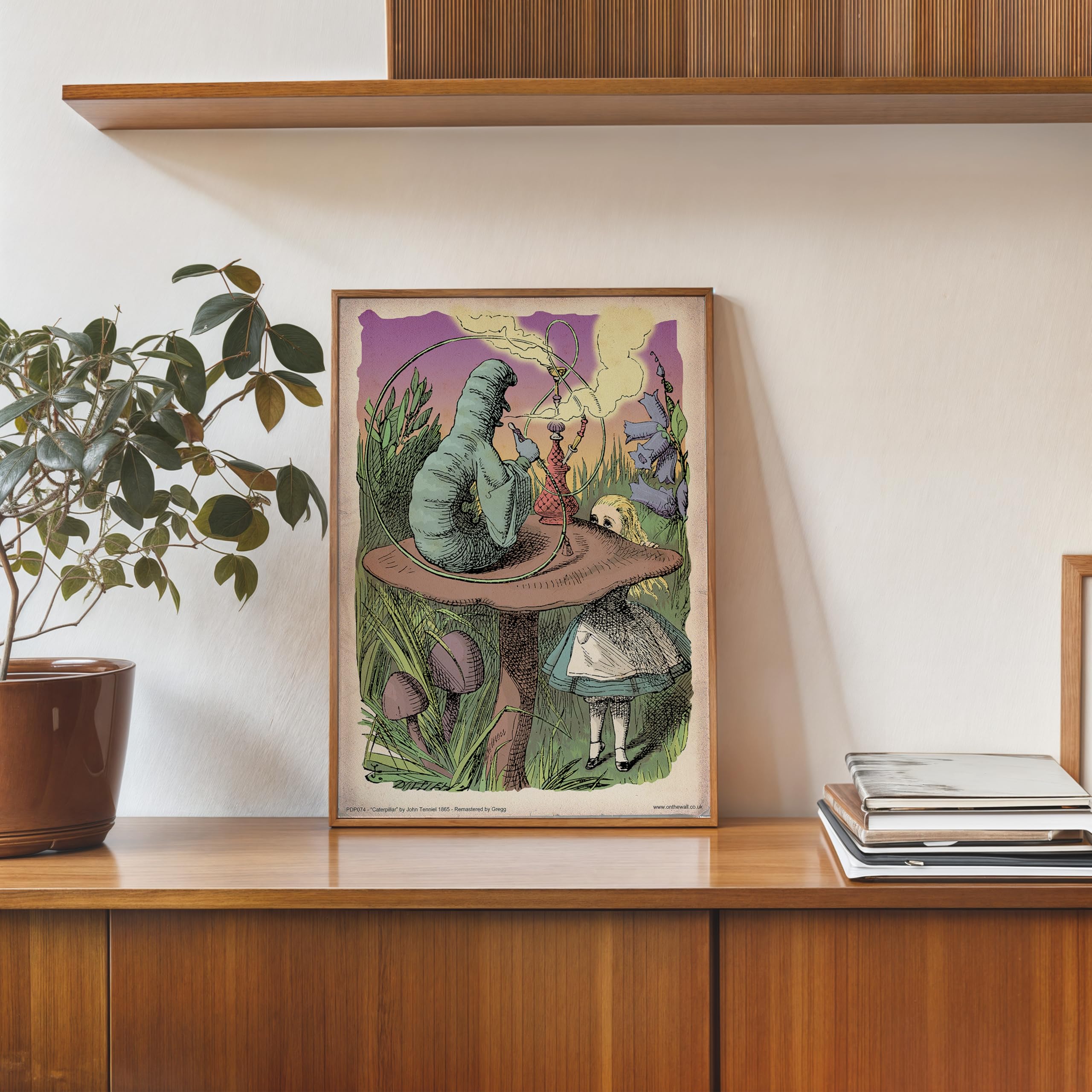 Poster Con Foto Personalizzato Alice Nel Paese Delle Meraviglie - Foto 3