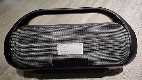 Miniatura 8 de Máquina de karaoke D20-T con 2 micrófonos, nuevo altavoz portátil de karaoke 2024 para adultos y niños, micrófono de karaoke al aire libre con