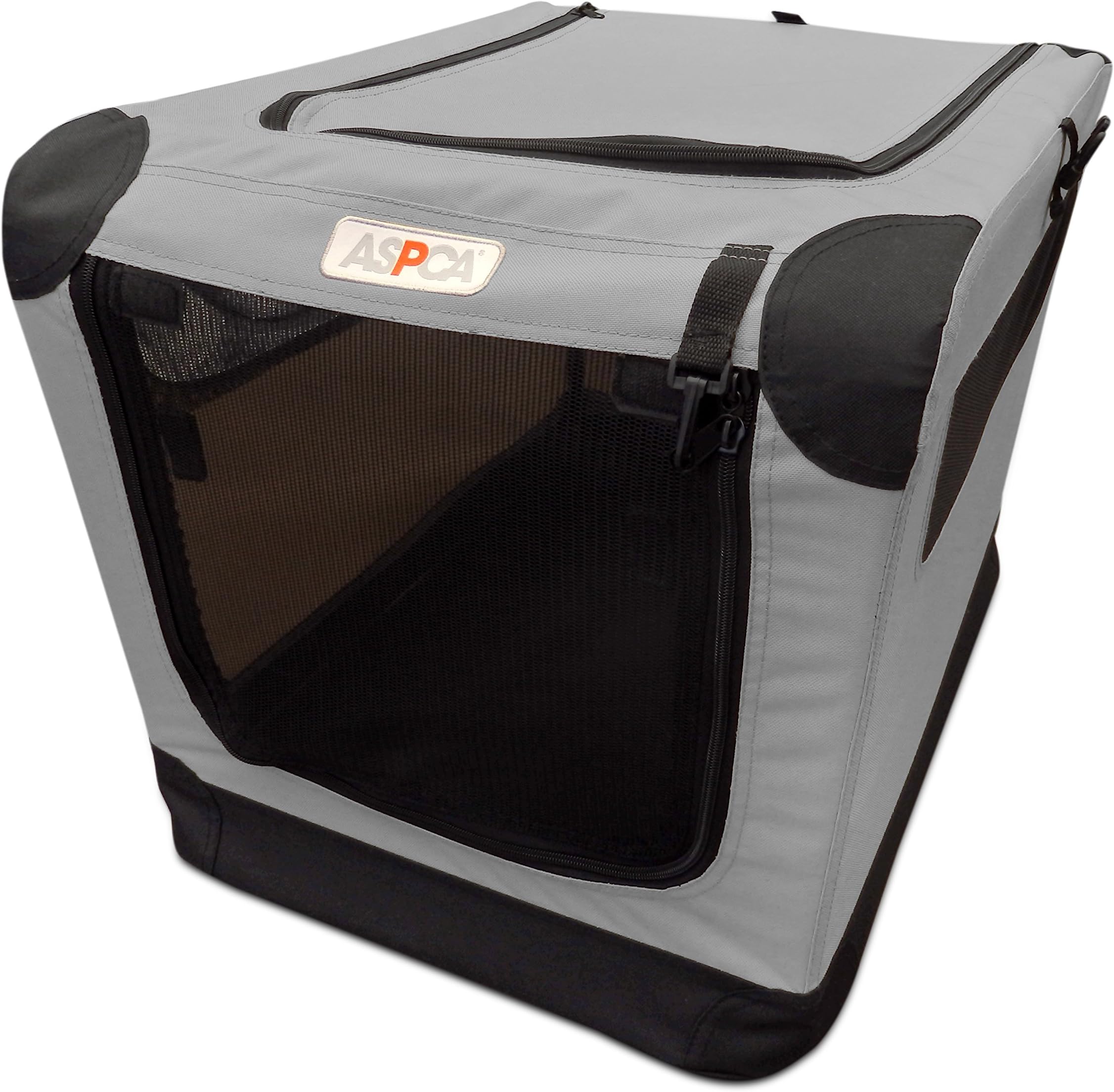 ASPCA Soft Crate, Small, Gray