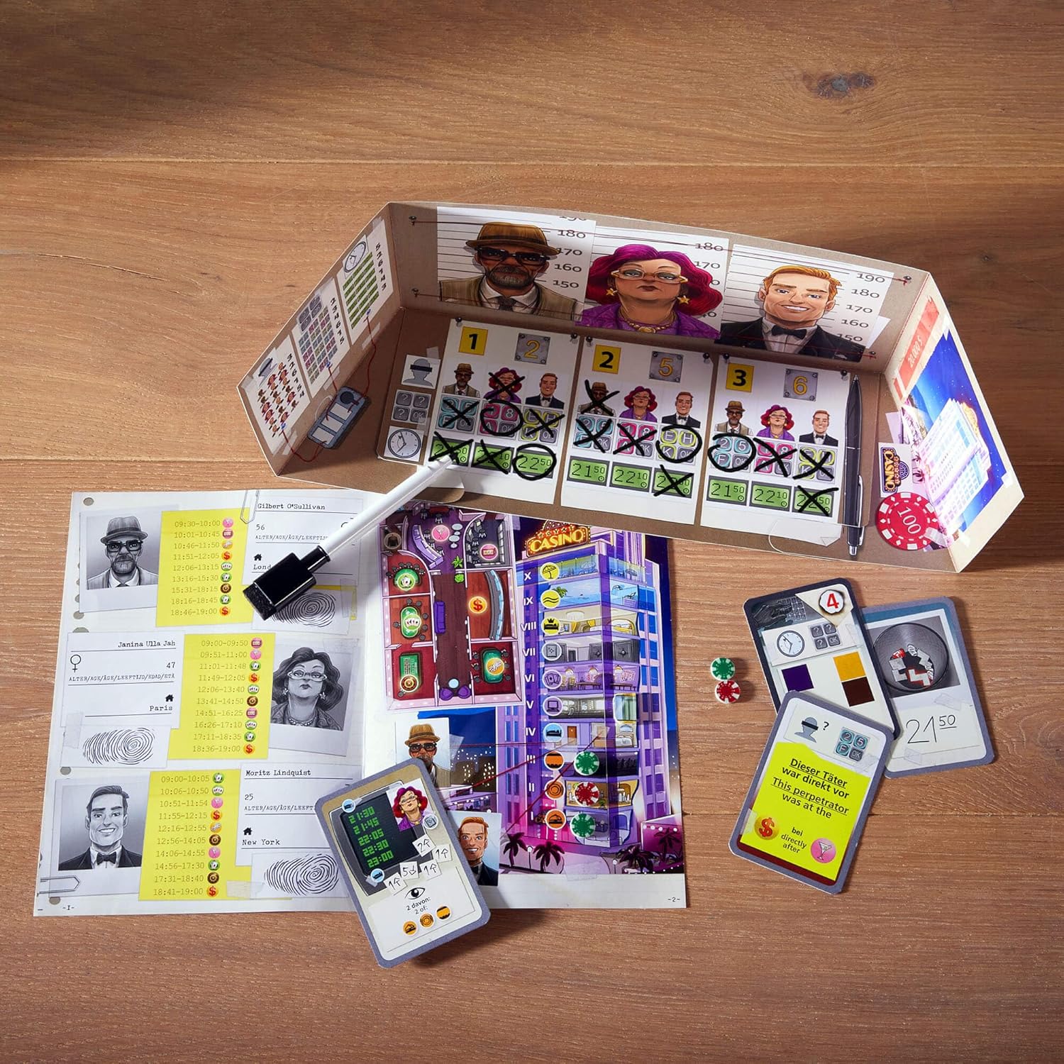 HABA The Key - Royal Star Casino Burglary Investigative Crime Game