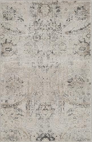 Miniatura 1 de Mark&Day - Alfombra Avellino de 2 x 3 pies, alfombra tradicional beige gris para sala de estar, dormitorio o cocina (2 pies x 2 pies 11 pulgadas)