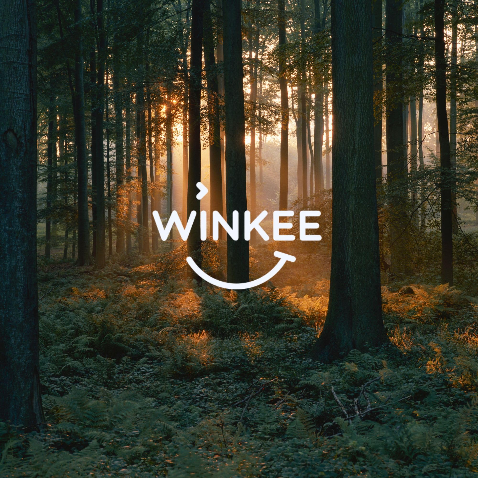 Winkee - Szklanka do piwa – rustykalne szkło, zaprojektowane specjalnie do piwa | idealne rozwiązanie dla miłośników piwa | stabilne drewno – stojak w zestawie