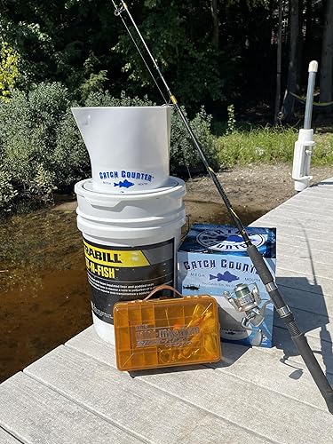 Miniatura 9 de CatchCounter - Contador de captura de peces, boca mega para peces de pan a grandes crappies - Cualquier pez que se ajuste