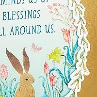 Vista 4 de Hallmark Tarjetas de Pascua, bendiciones a nuestro alrededor (6 tarjetas de Pascua vintage con sobres)