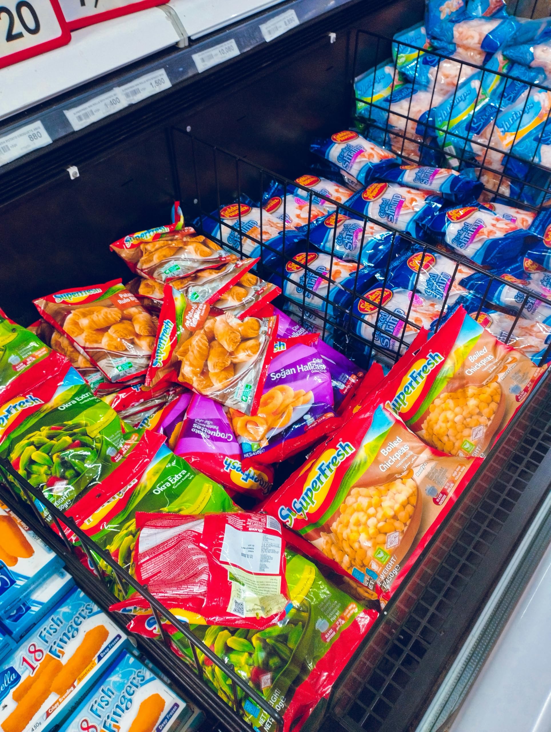 Commercial Chest Freezer, Glass Sliding Door, Etl Curve Display Top W/Storage Baskets, 58" W 18 Cu. Ft. For Supermarket Showcase, White on Fridge.com - View 6