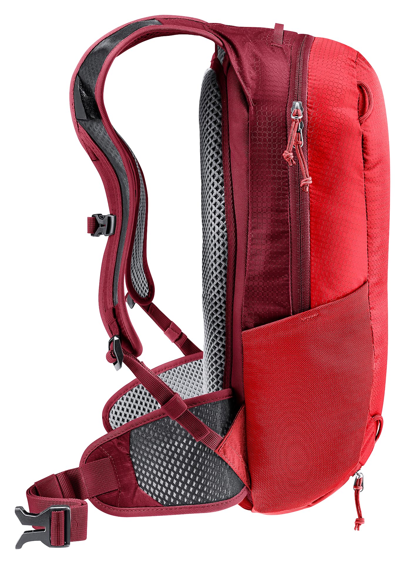 Deuter Race 8 Plecak rowerowy Unisex dla dorosłych, Cherry-masala, 8 L, Minimalistyczny