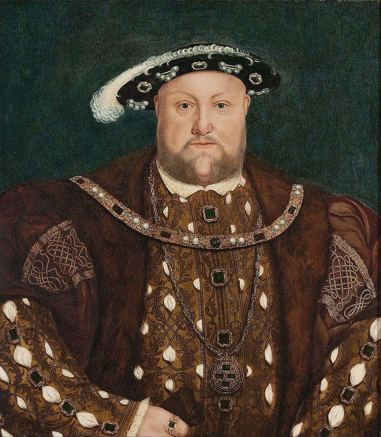 SERENDIPITP Abstract Painting Mural Print Picture Wall Decor Painting King Henry Viii by Hans Holbein Der Jüngere Vintage Wall Artwork for Home Decor 60x90cm