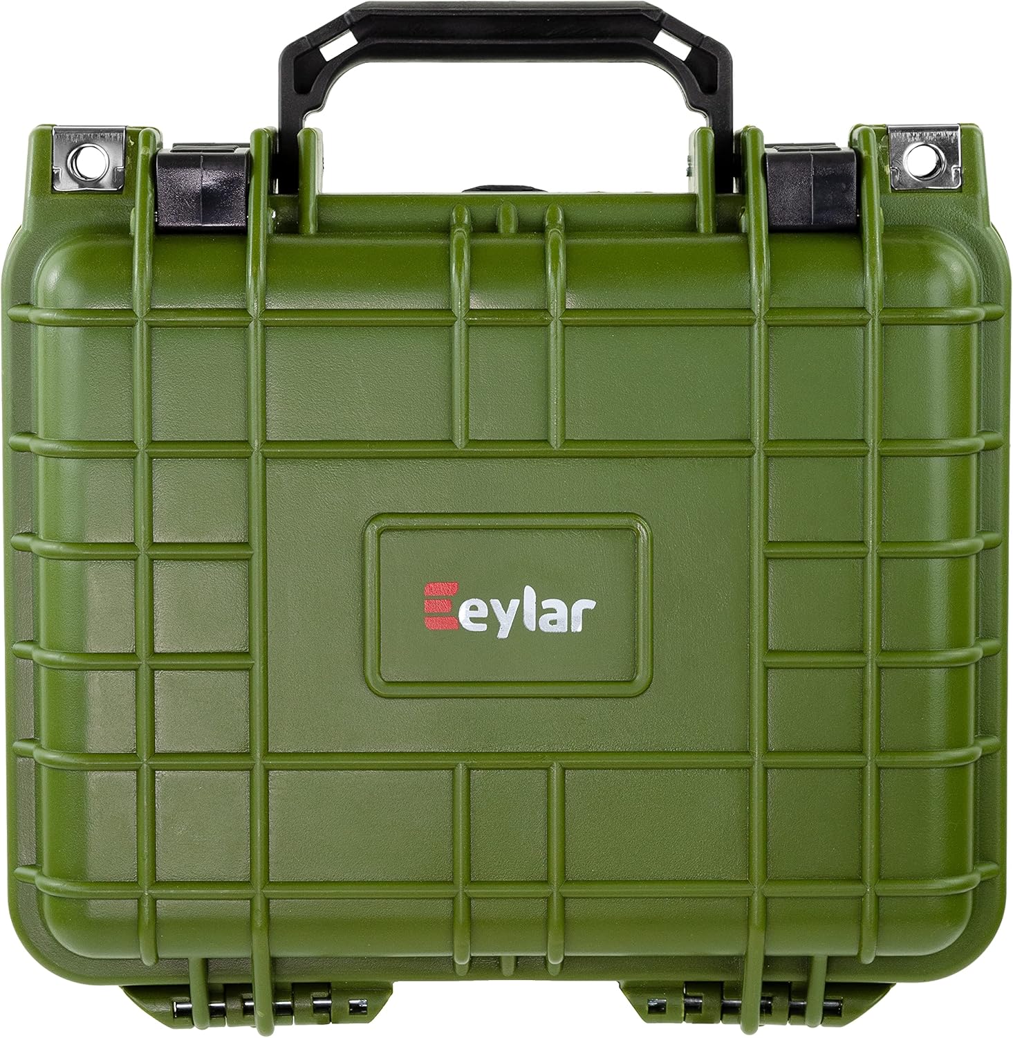 Eylar Small 10.62" Gear, Equipment, Hard Camera Case Waterproof with Foam TSA Standards (Green)