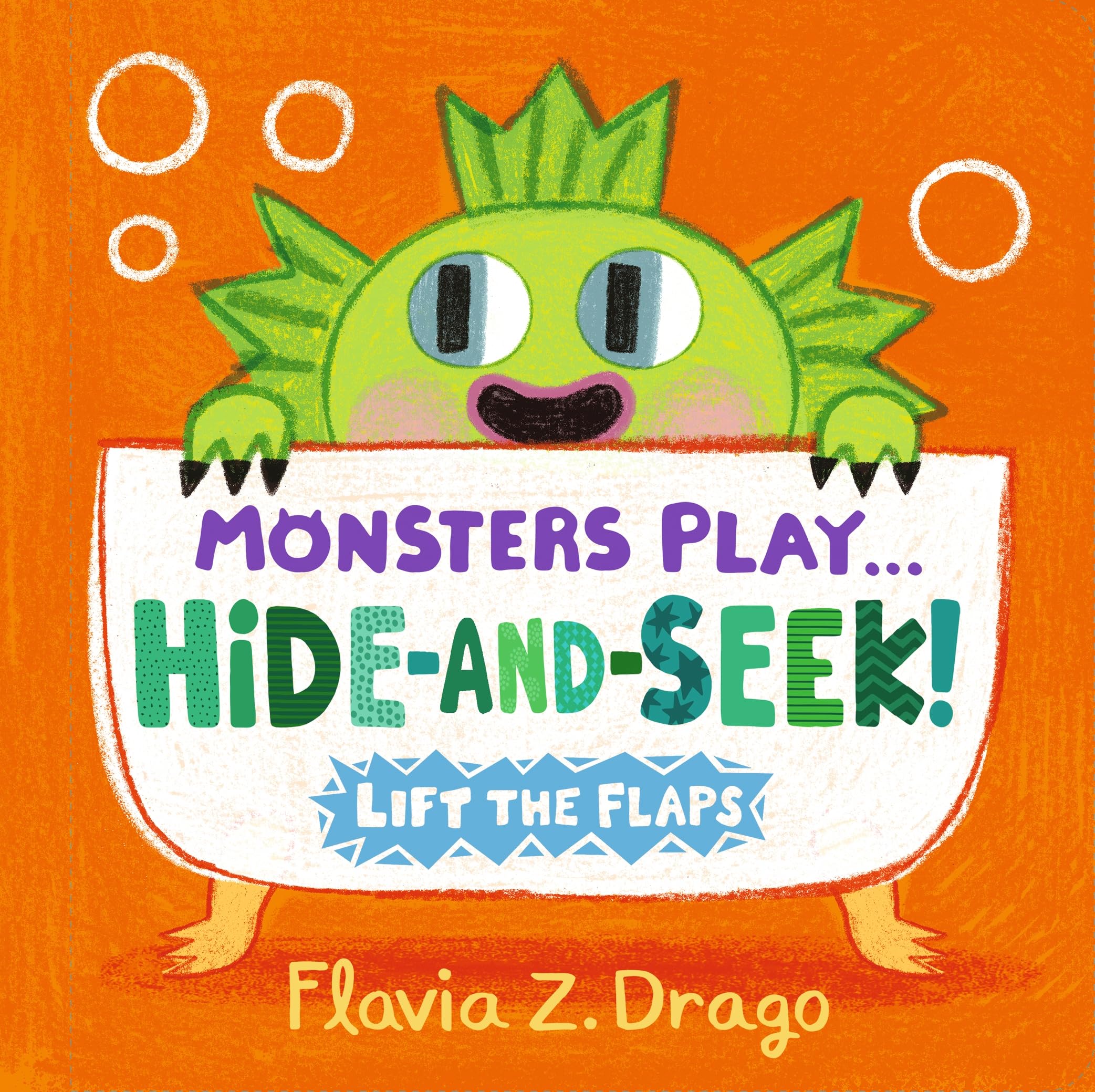 Monsters Play... Hide-and-Seek!: A lift-the-flap Halloween board book from the World of Gustavo, perfect for babies and toddlers