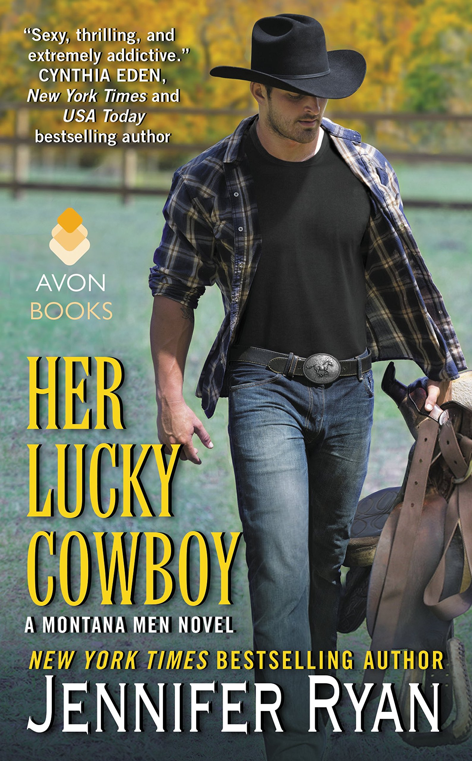 Avon Books Her Lucky Cowboy: A Montana Men Novel