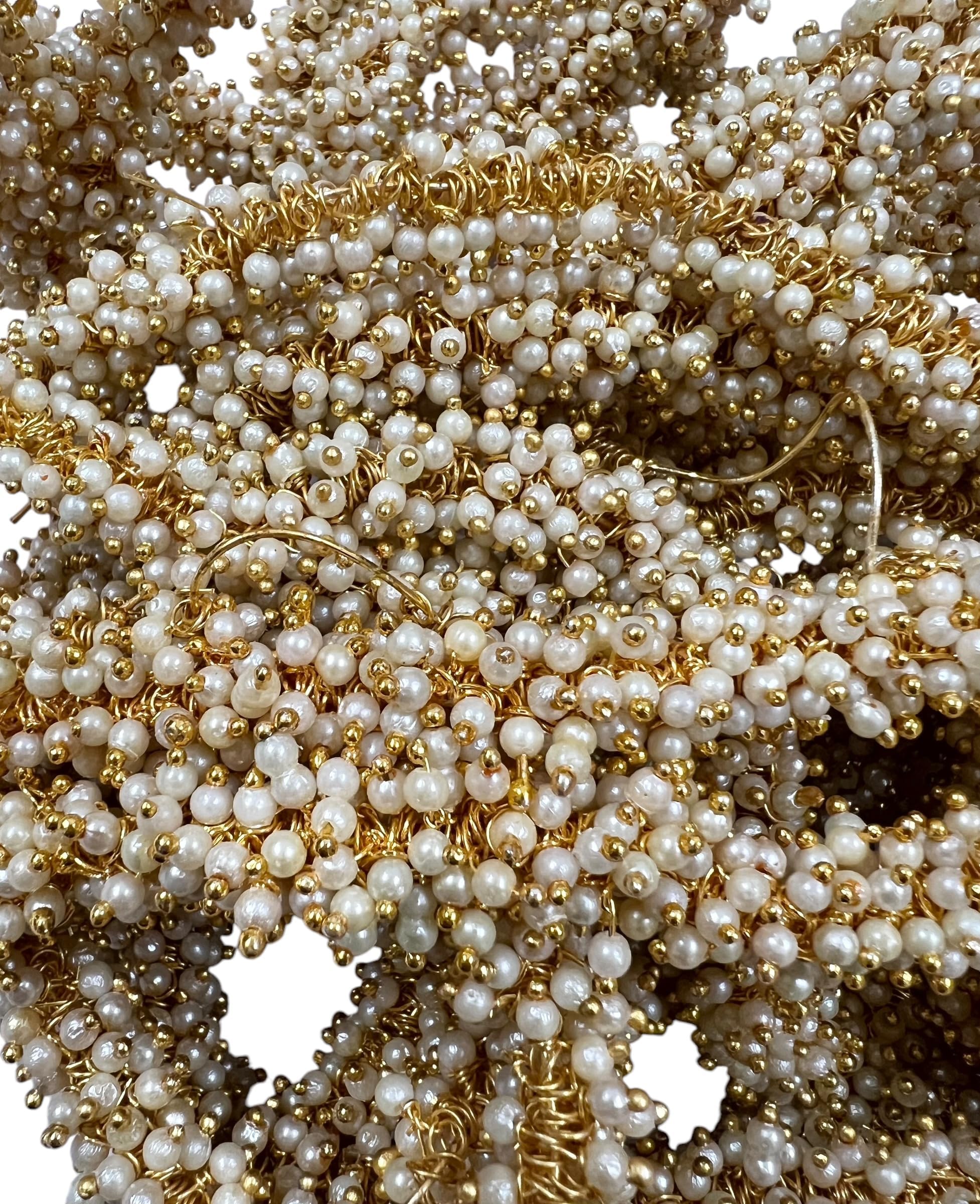 Unikart Loreals Pearl Beads for Jewellery Making, Jhumki & Necklace Making, Art & Craft Pack of 25 Grams, Multicolor