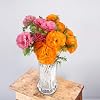 Kurtzy Glass Vases (2 Pack) - 24.5cm/9.64 Inches Tall Clear Crystal Decorative Melodia Cut Large Cylinder Glass Flower Vase Set For Wedding Centrepiece and Home Decor