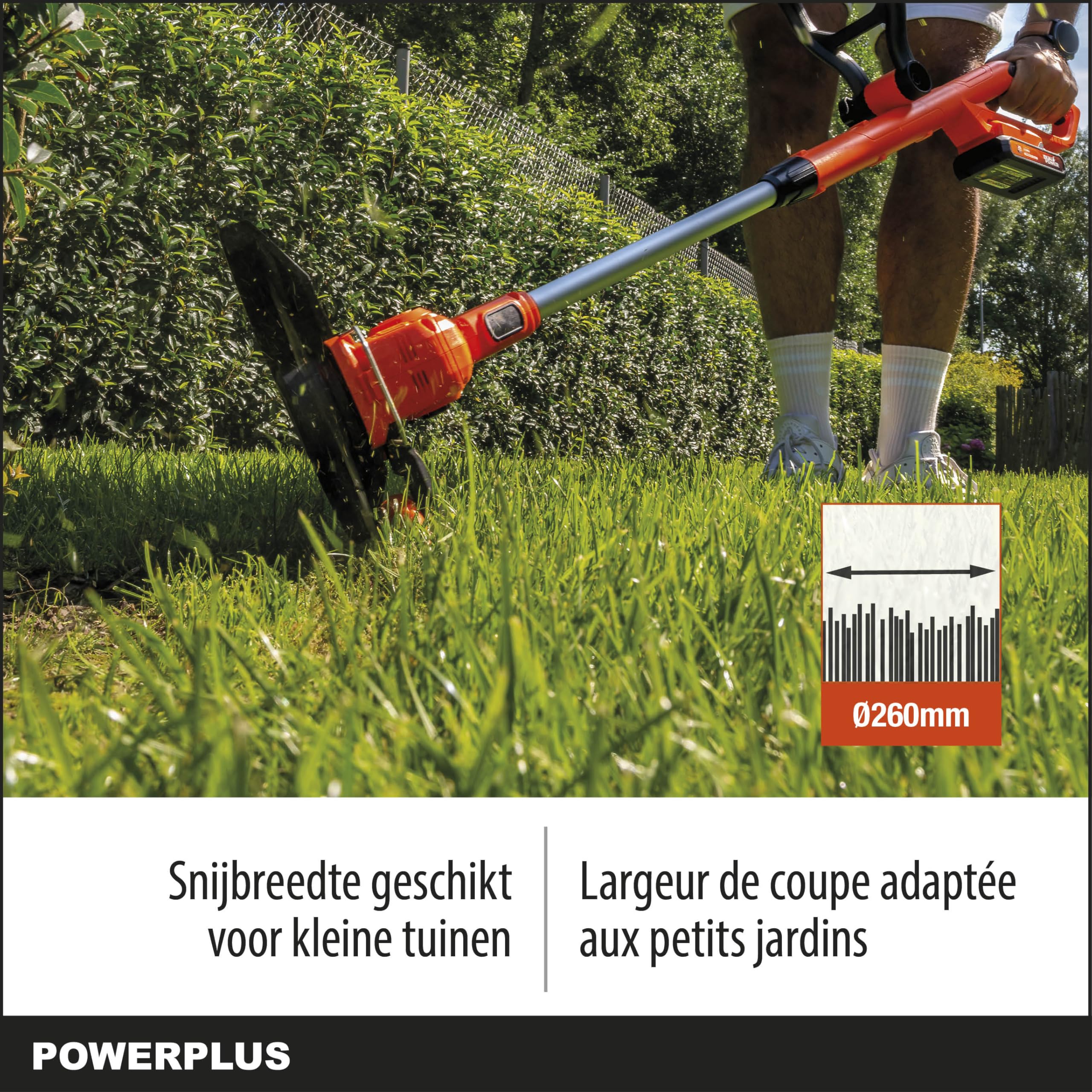 Powerplus Desbrozadora multifunción