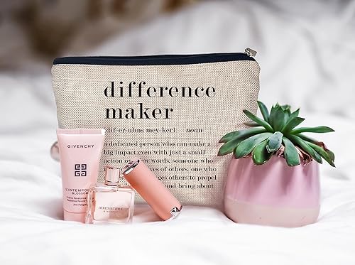 Miniatura 3 de Ayxvt Bolsa de maquillaje cosmética para regalos Difference Maker, Diferencia maker005