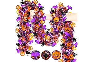 Halloween Door Garland: Hauntingly Festive Halloween Decoration