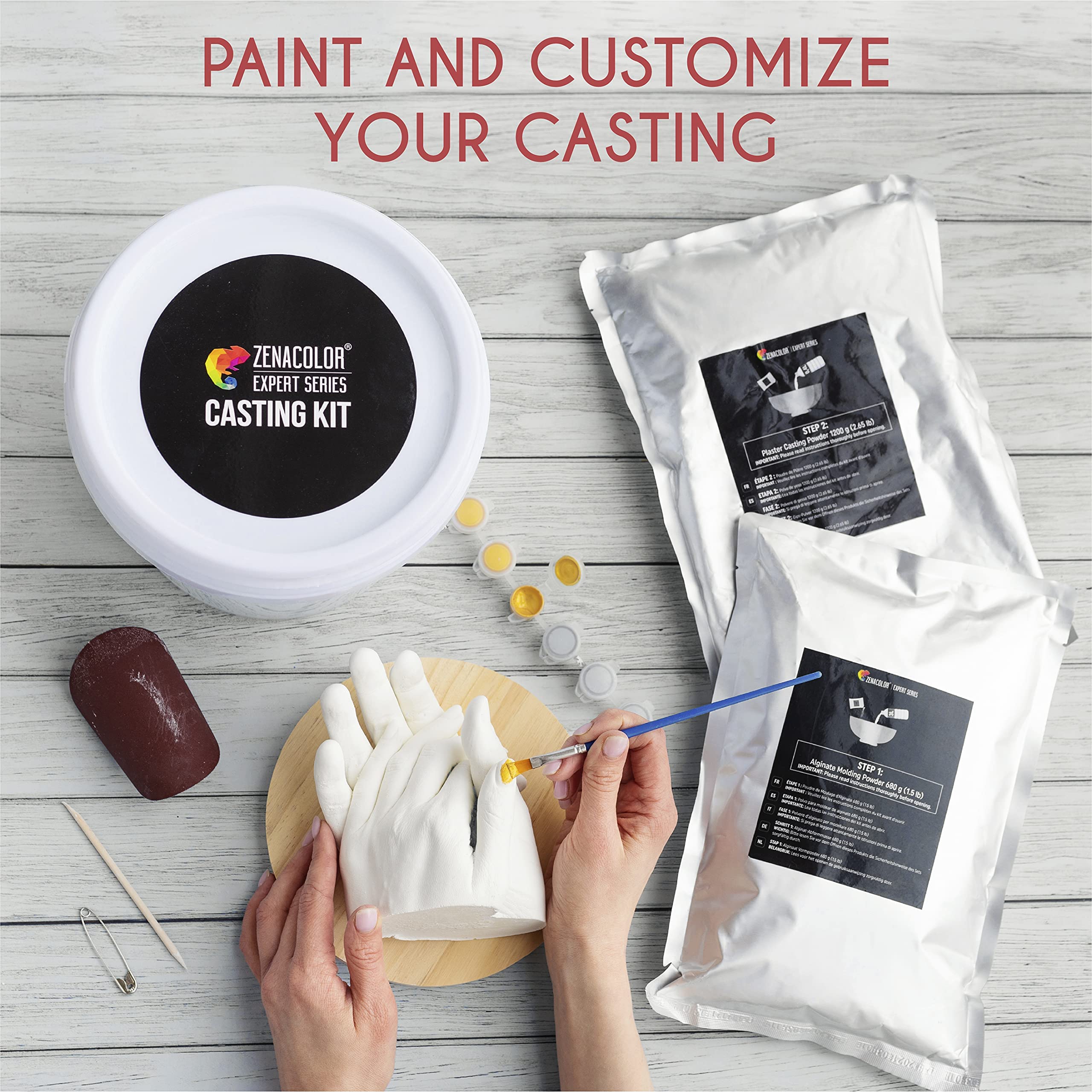 Complete Hand Casting Kit for Couples for Her DIY Kits for Adults