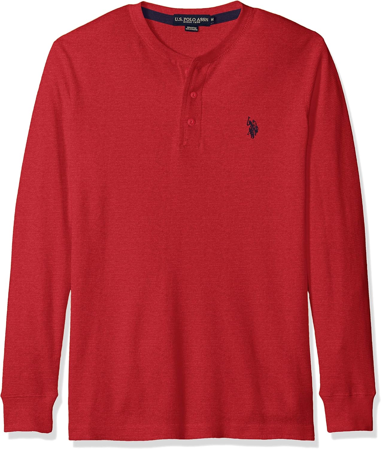 Polo Men's Long Sleeve Thermal Henley