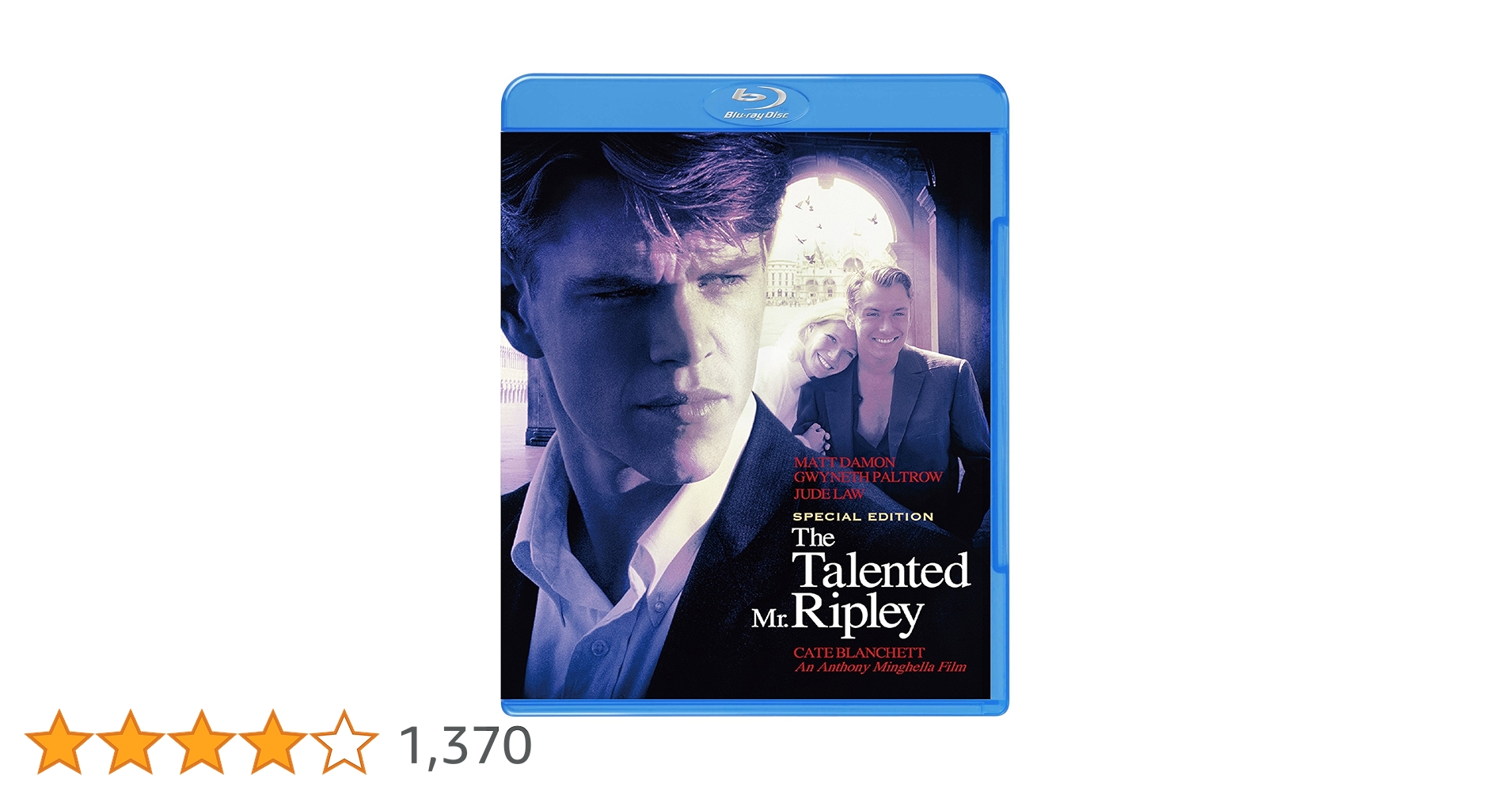 (未使用･未開封品)　リプリー(Blu-ray Disc) 60wa65s Amazon.co.jp: Ripley (Blu-ray) : マット・デイモン