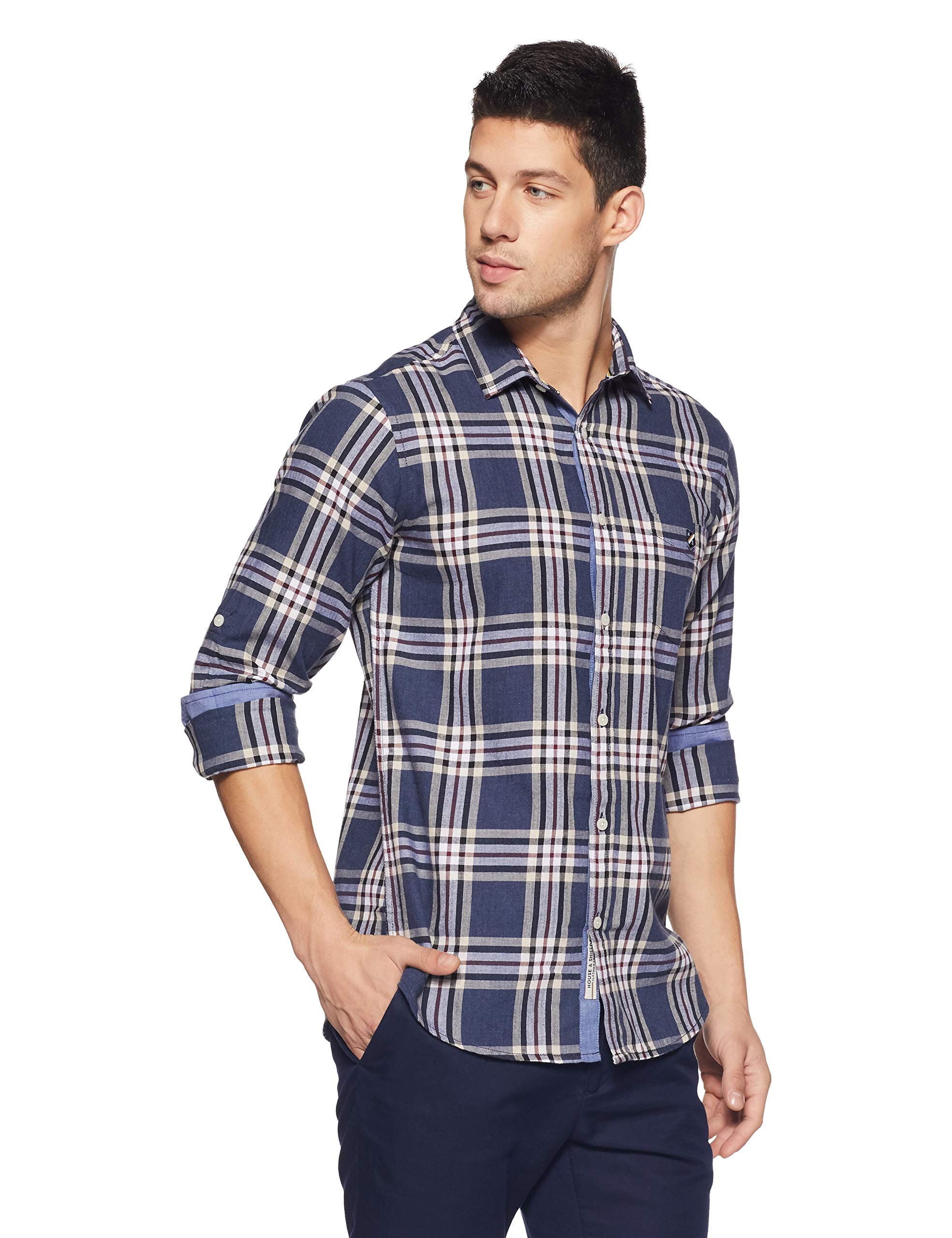 Amazon Brand - House & Shields Men's Regular Fit Shirt