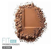Vista 95 de MAYBELLINE Fit Me - Polvo fijador y polvo de maquillaje facial prensado que minimiza los poros y es mate, color marfil clásico, 1 unidad