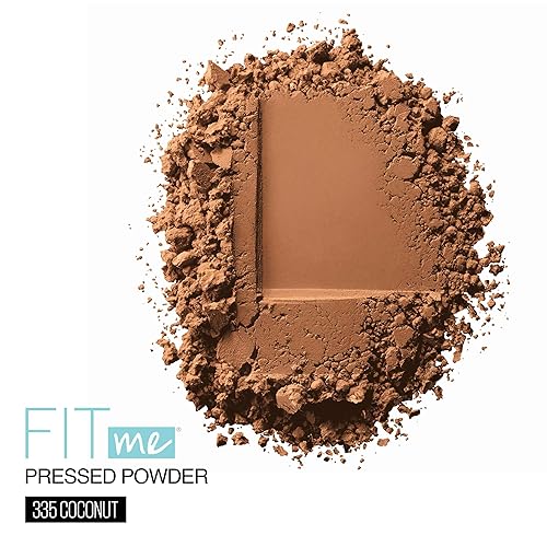 Vista 95 de MAYBELLINE Fit Me - Polvo fijador y polvo de maquillaje facial prensado que minimiza los poros y es mate, color marfil clásico, 1 unidad