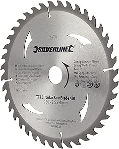 Silverline - TCT Circular Saw Blades 20, 24, 40T 3pk - View #3