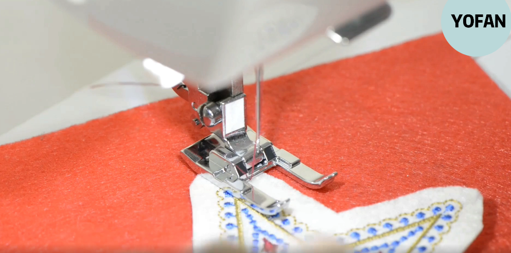 Snap-on Open Toe Foot para Máquina de Coser miniatura 7
