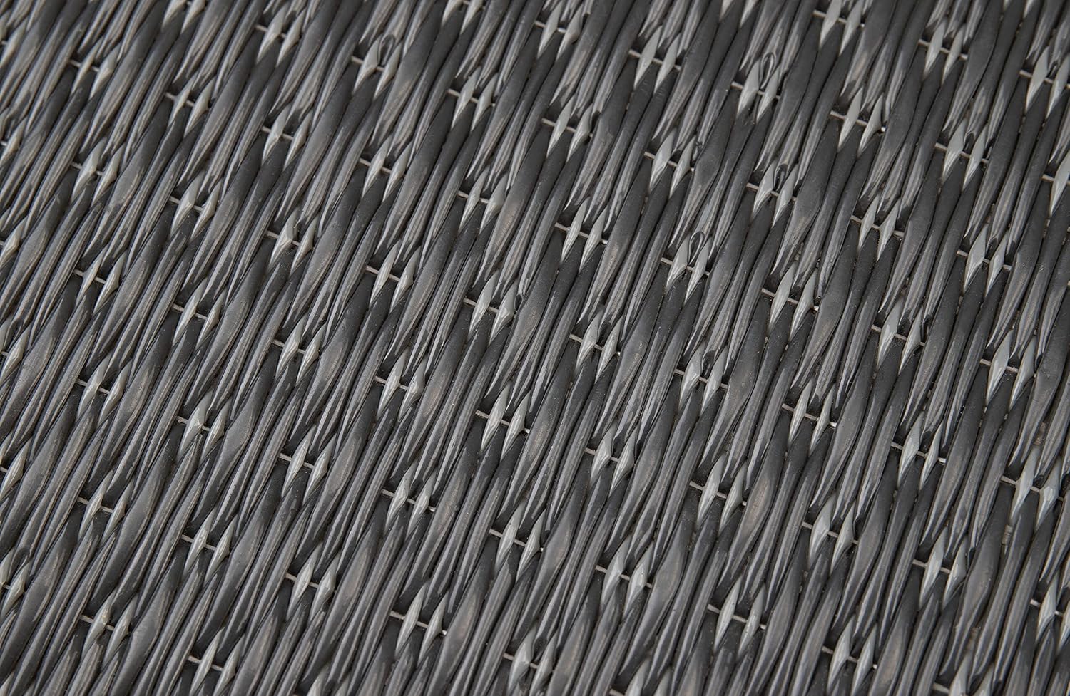 Camco Reversible Outdoor Runner Mat, 3-Foot x 6-Foot | Helps Keep Dirt from Being Tracked Into Your RV or Campsite | Features a Gray/Dark Gray Color (42844)