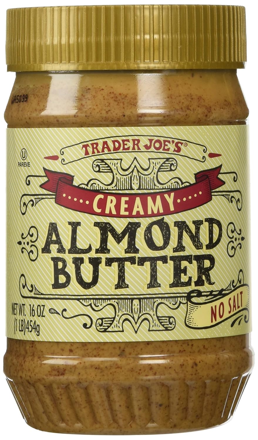 Trader Joe's Creamy Almond Butter No Salt 16 Oz Grocery