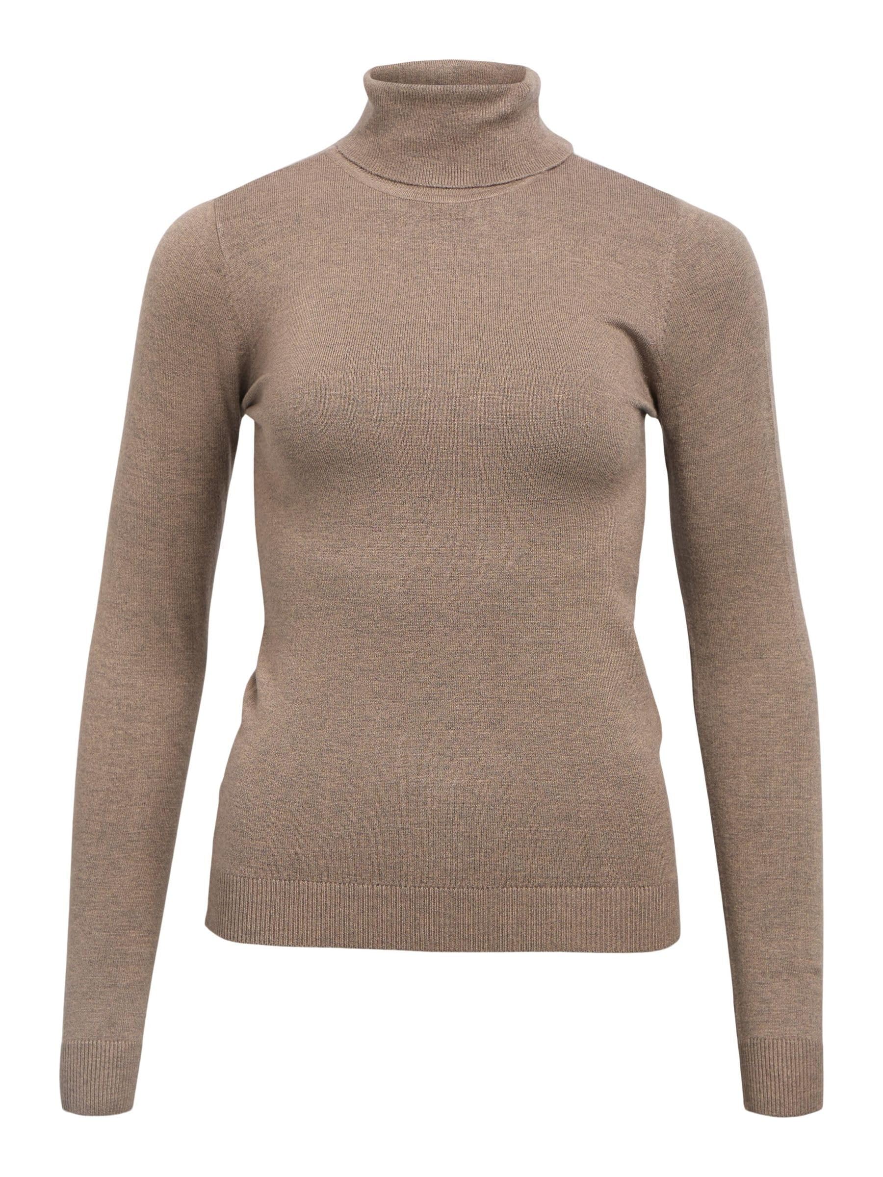 Objthess L/S Rollneck Knit Pullover Noos, Morel., S