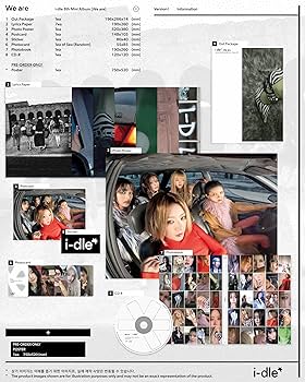 i-dle アルバム we are Amazon.co.jp: 【ランダム】i-dle – 8th Mini Album [We are