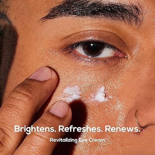 Miniatura 2 de MARLOWE. Crema de ojos No. 127 para hombre con vitamina C, cafeína y escualano hidratante para hinchazón, arrugas y ojeras, cuidado de la piel bajo