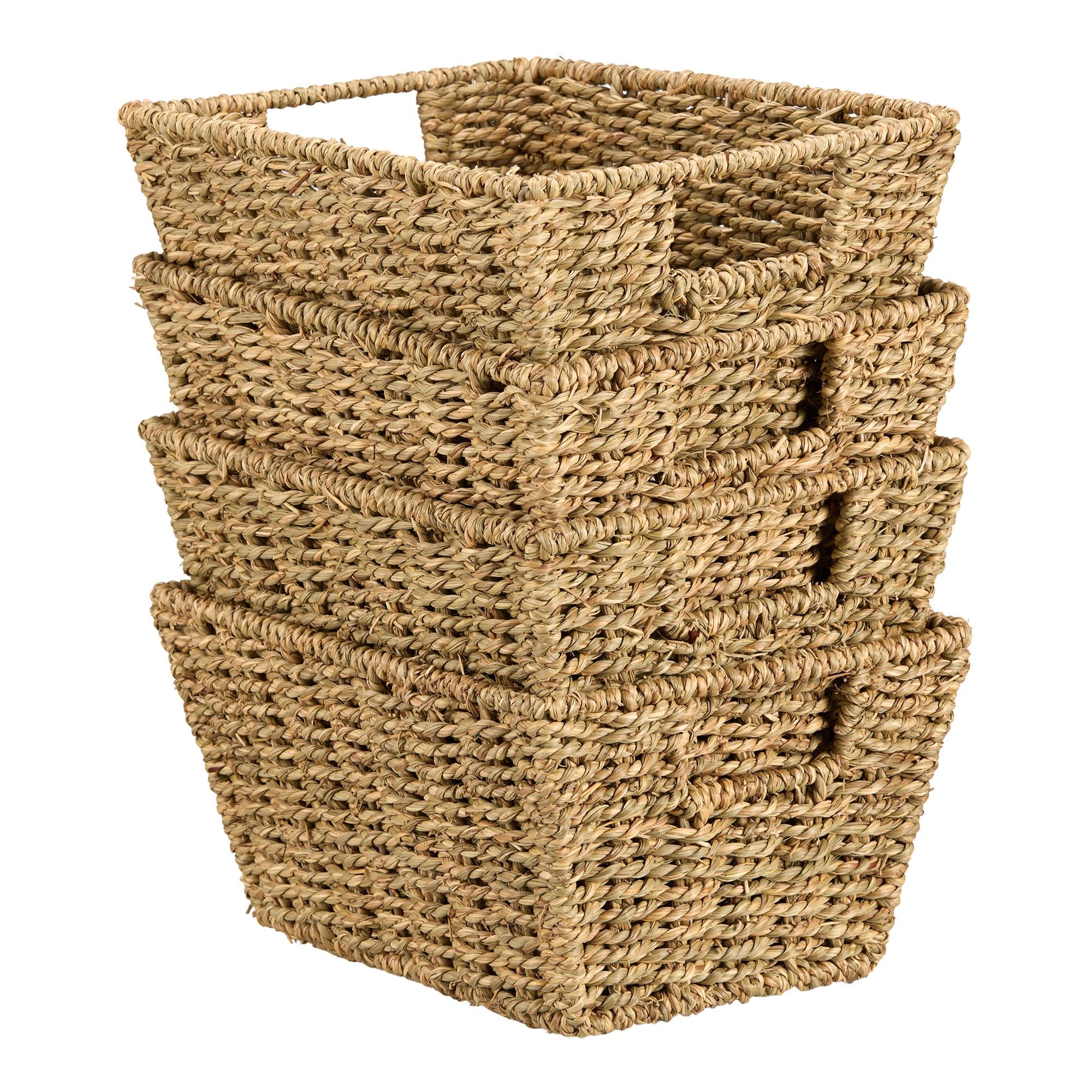 VonHaus Seagrass Decorative Basket