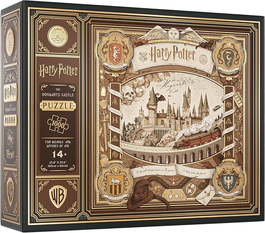 theory11 Harry Potter Jigsaw Puzzle - 1,000 Piece Jigsaw Puzzle