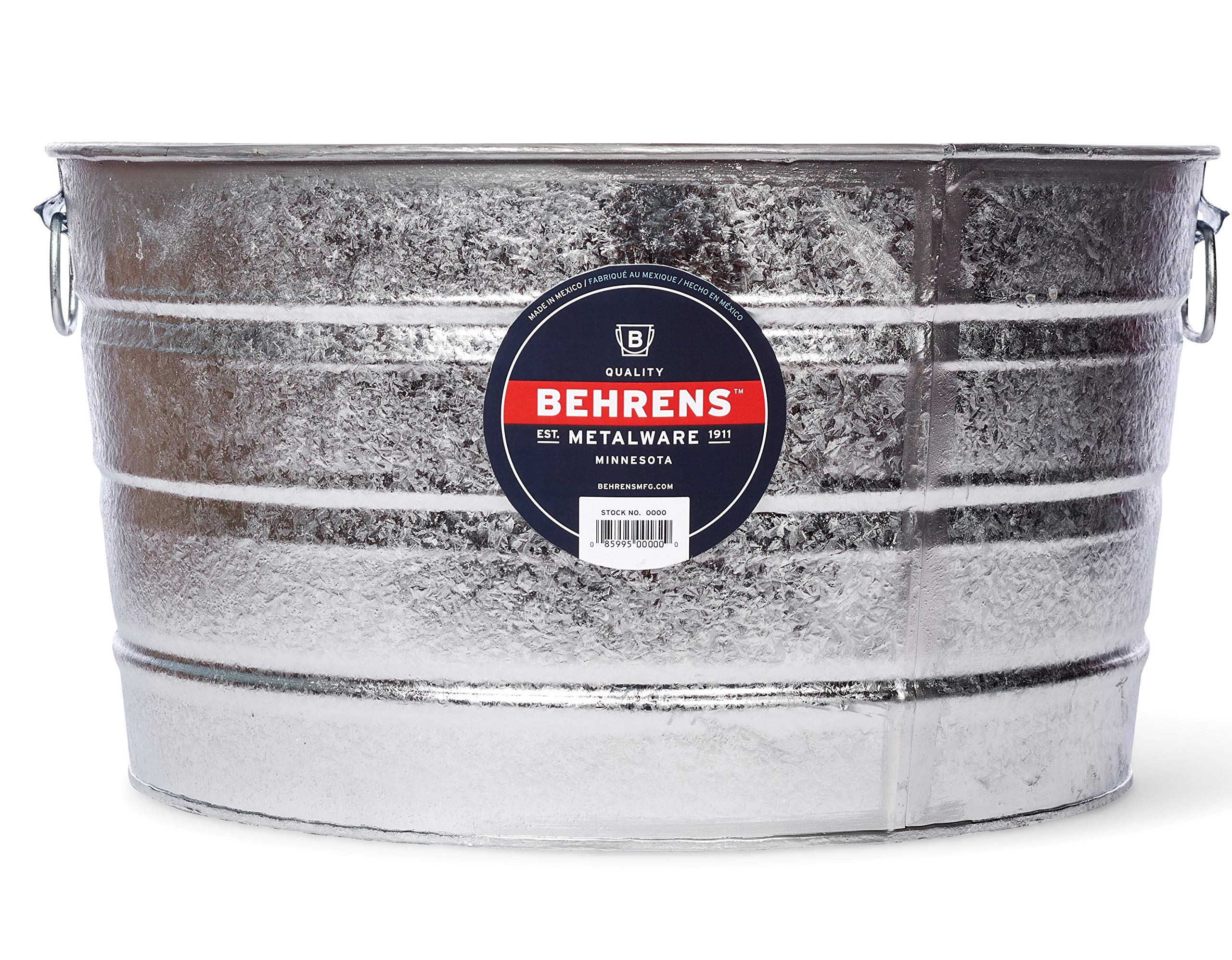 Behrens 1, 11-Gallon Round Steel Tub