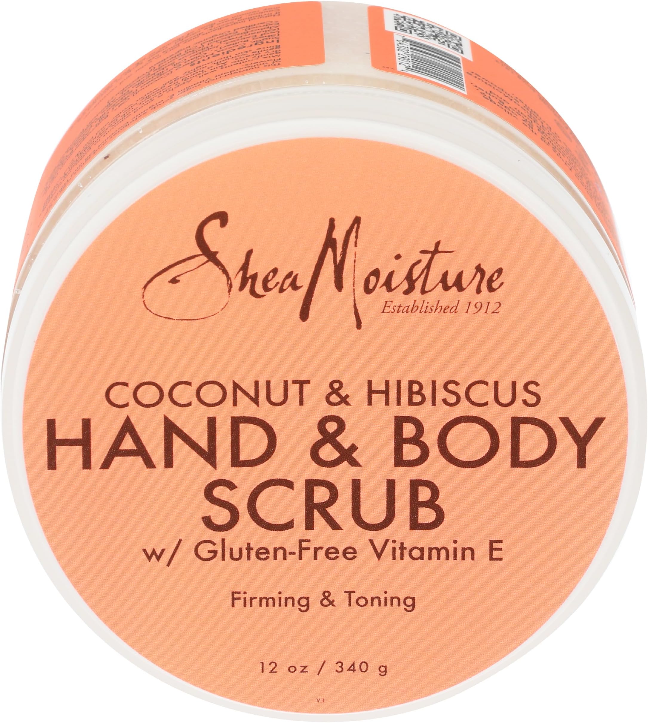 Shea Moisture Sheamoisture Coconut & Hibiscus Hand & Body Scrub, 12 Oz