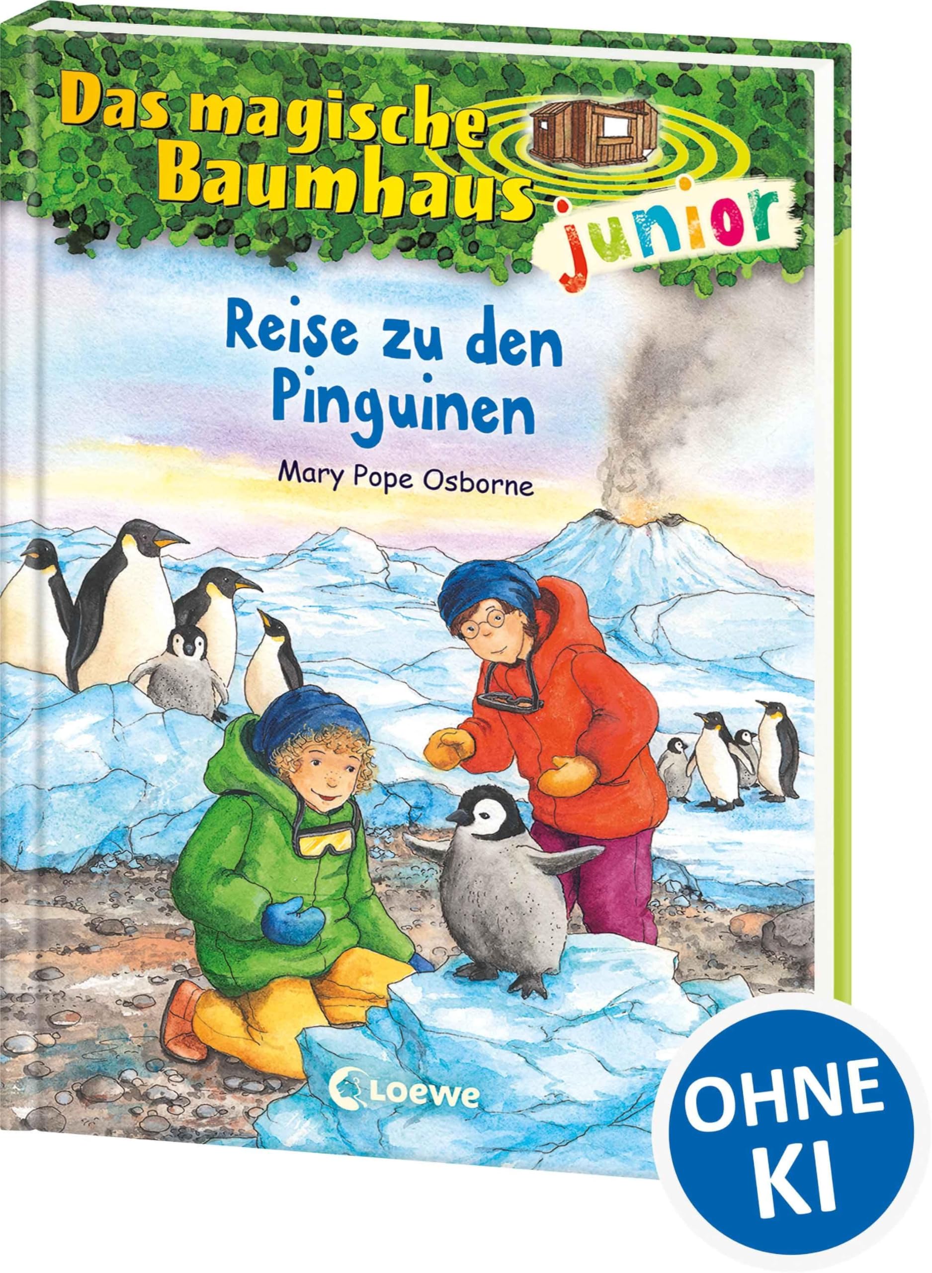 Das magische Baumhaus junior (Band 37) - Reise zu den Pinguinen: Kinderbuch zum Vorlesen und ersten Selberlesen - Mit farbigen Illustrationen - Für Mädchen und Jungen ab 6 Jahren