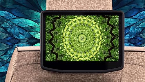 O esplendor do vídeo Color Kaleidoscope-visuais coloridos de chamas fractais psicodélicas para trope