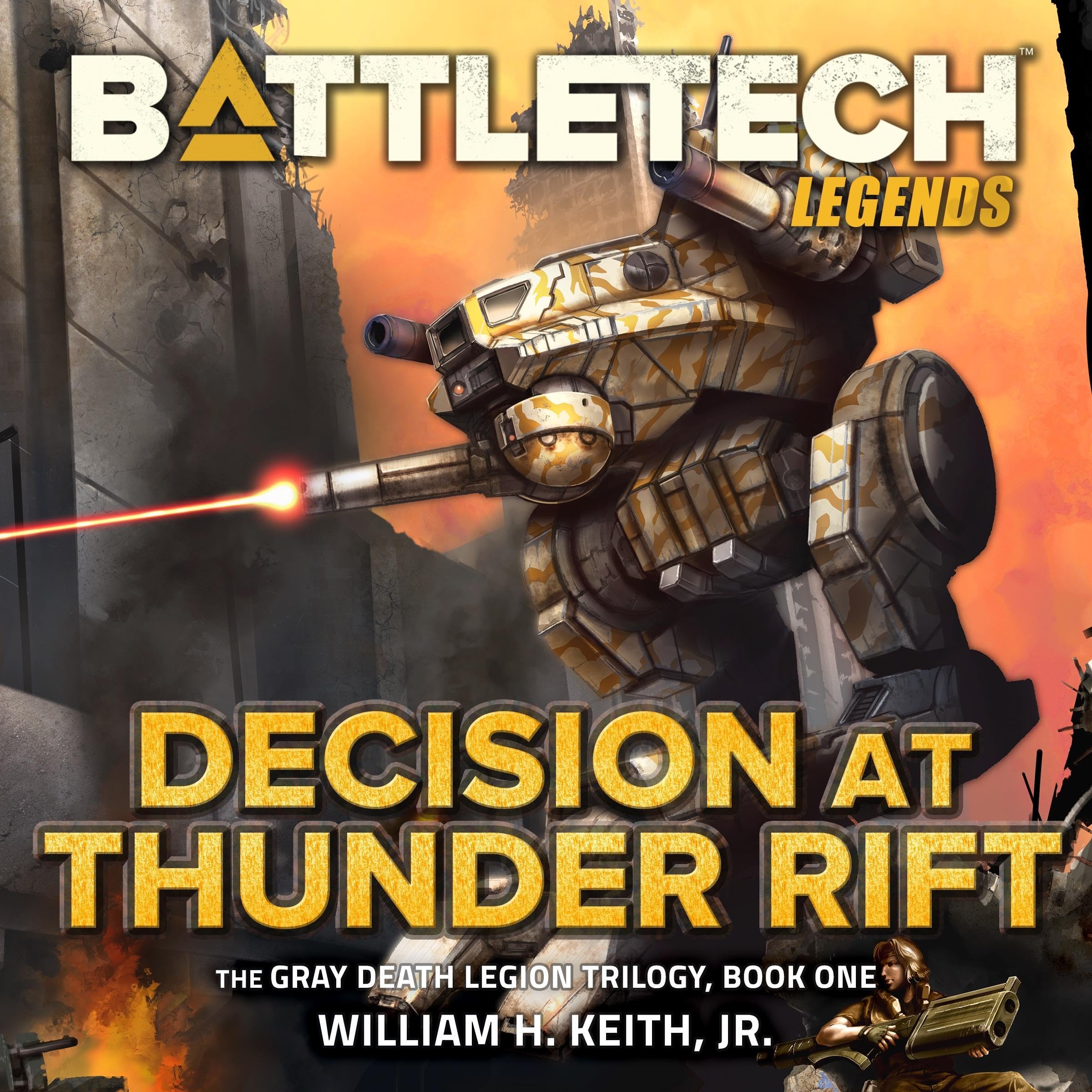 Cover art for BattleTech Legends: Decision at Thunder Rift