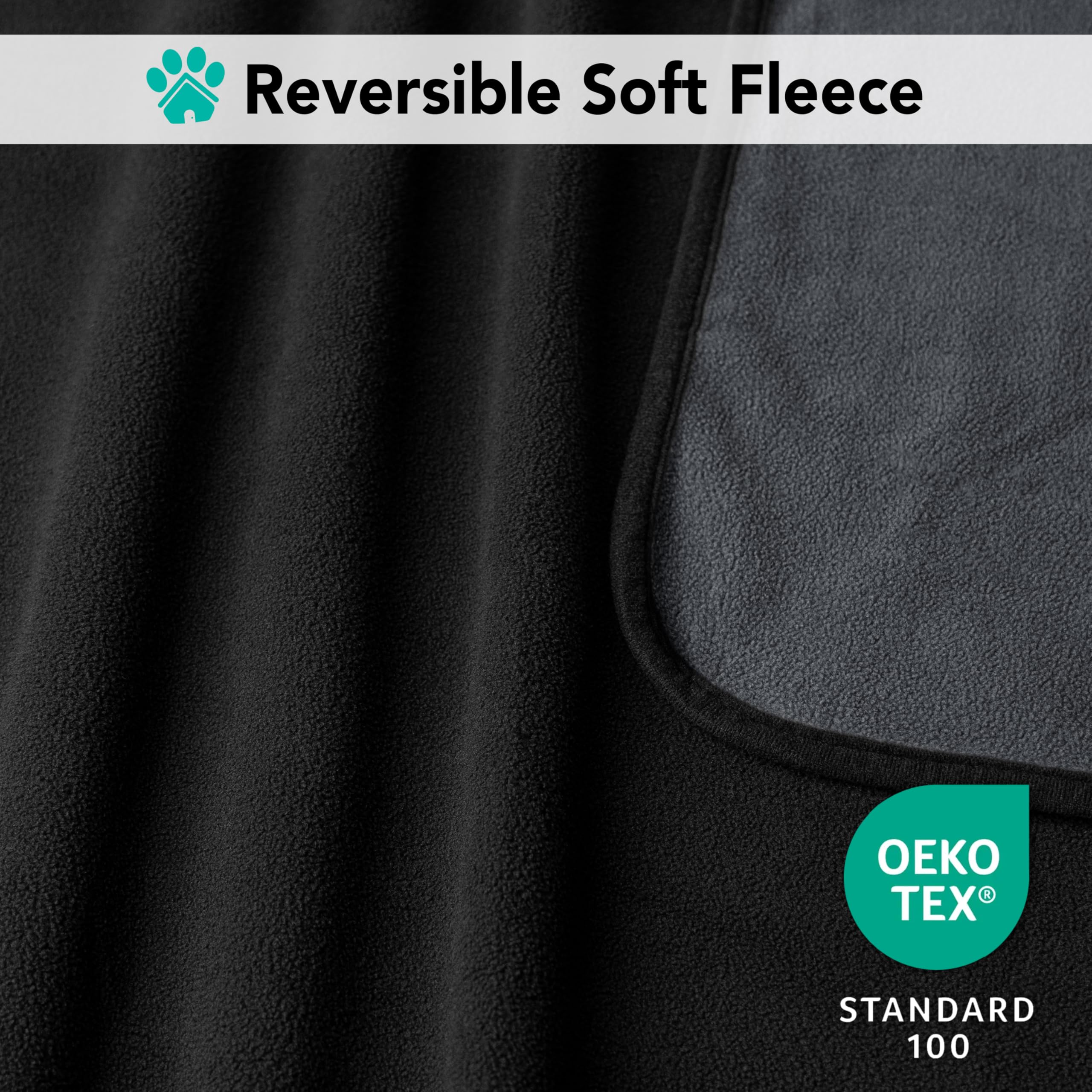 PetAmi Manta Impermeable para Perros pequeños, medianos y Grandes, Manta Protectora para Mascotas, Manta de Forro Polar para Gatos, Manta Lavable, Protector de Muebles de sofá, Jaula Reversible de