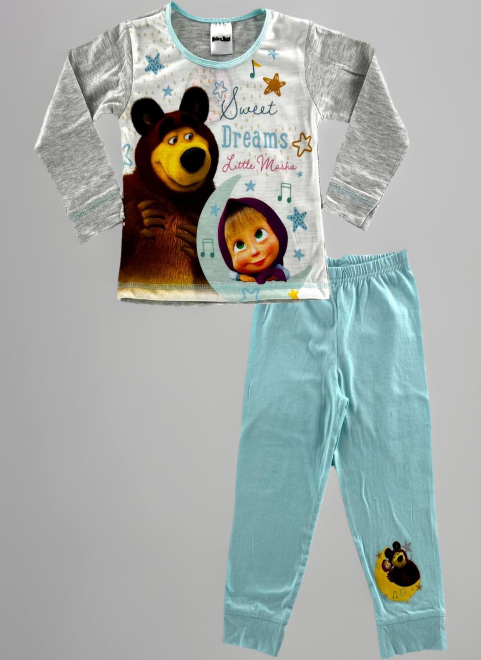Masha and the Bear Girlโs Pyjamas 18-24 Months Multicolor