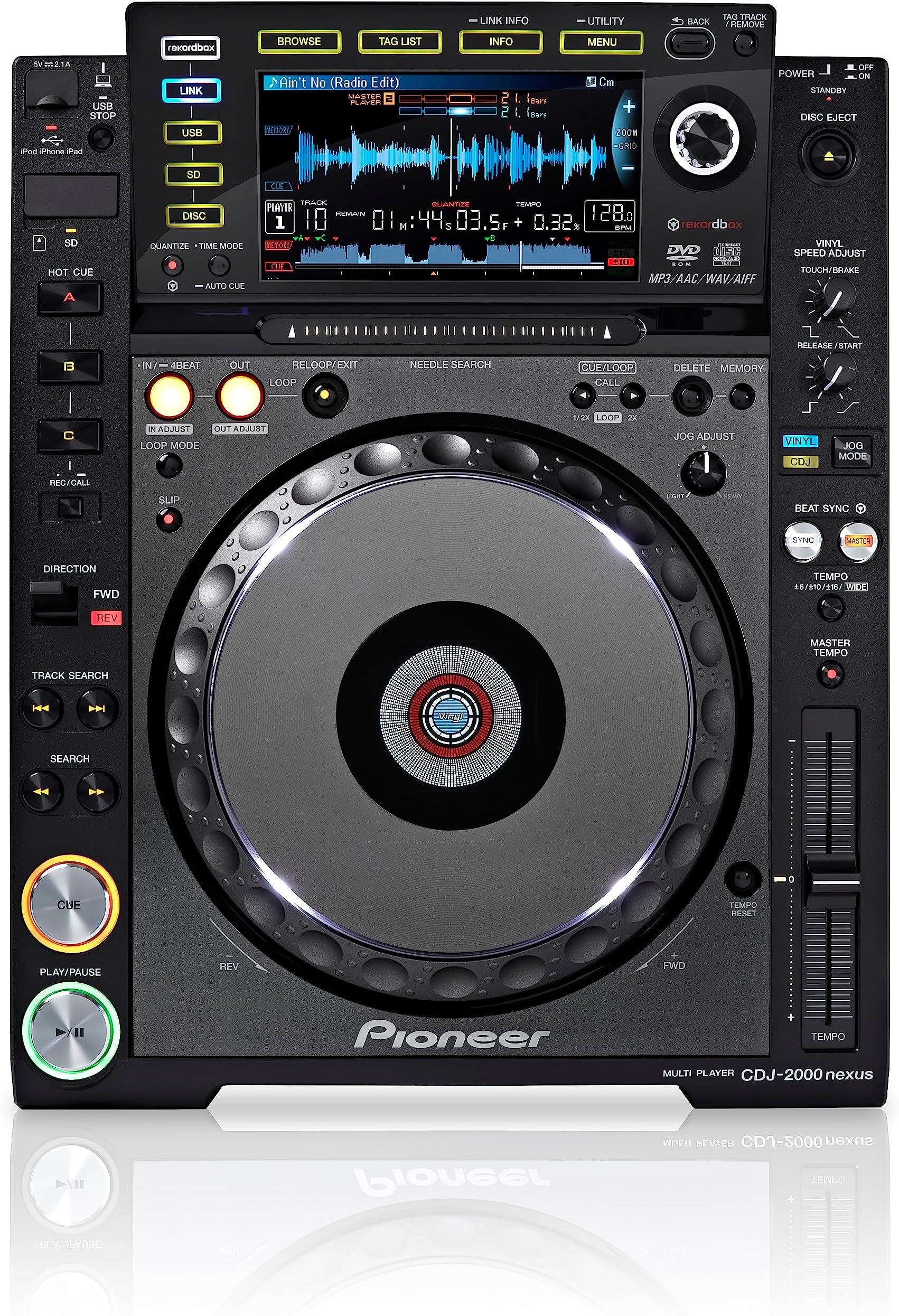 Pioneer CDJ-2000-NXS Digital DJ Turntable