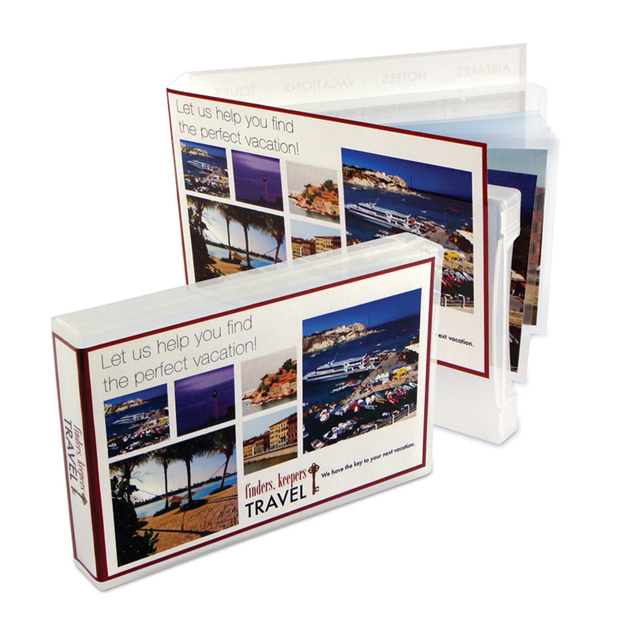 Unikeep disco 20 CD/DVD wallet (trasparente) con pagine – Confezione da 3